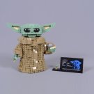 The Child Yoda Mandalorian Star Wars Blocks Compatible 75318 Lego Lepin King Bela 19010