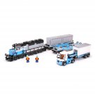Maersk Train Creator Building Blocks Compatible 10219 Lego Lepin King Bela Lele 21006 180108