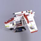 Republic Gunship Star Wars Building Blocks Compatible 75309 Lego Lepin King 80666