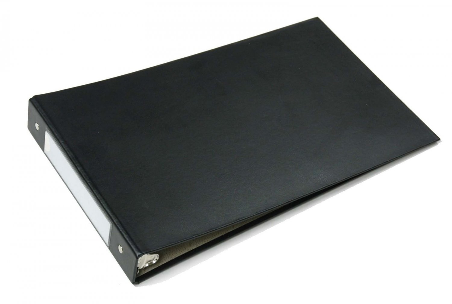 Check Book Binder 3 Ring Business Checkbook Binders Cover Page Black 8.