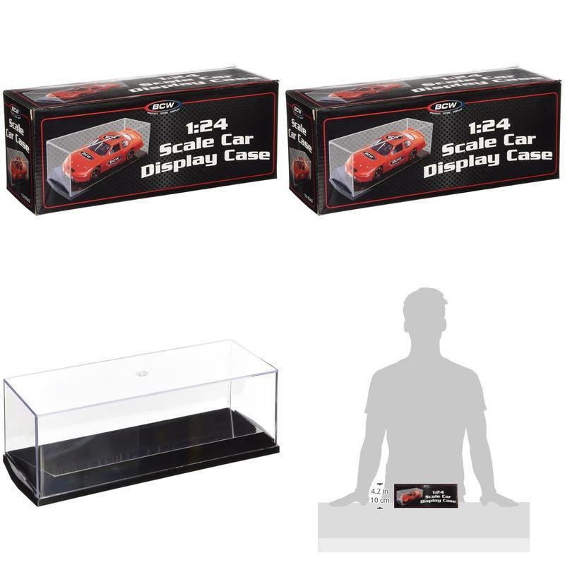 124 Scale Car Display Case Die Cast NASCAR Racing Sports Memorabilia
