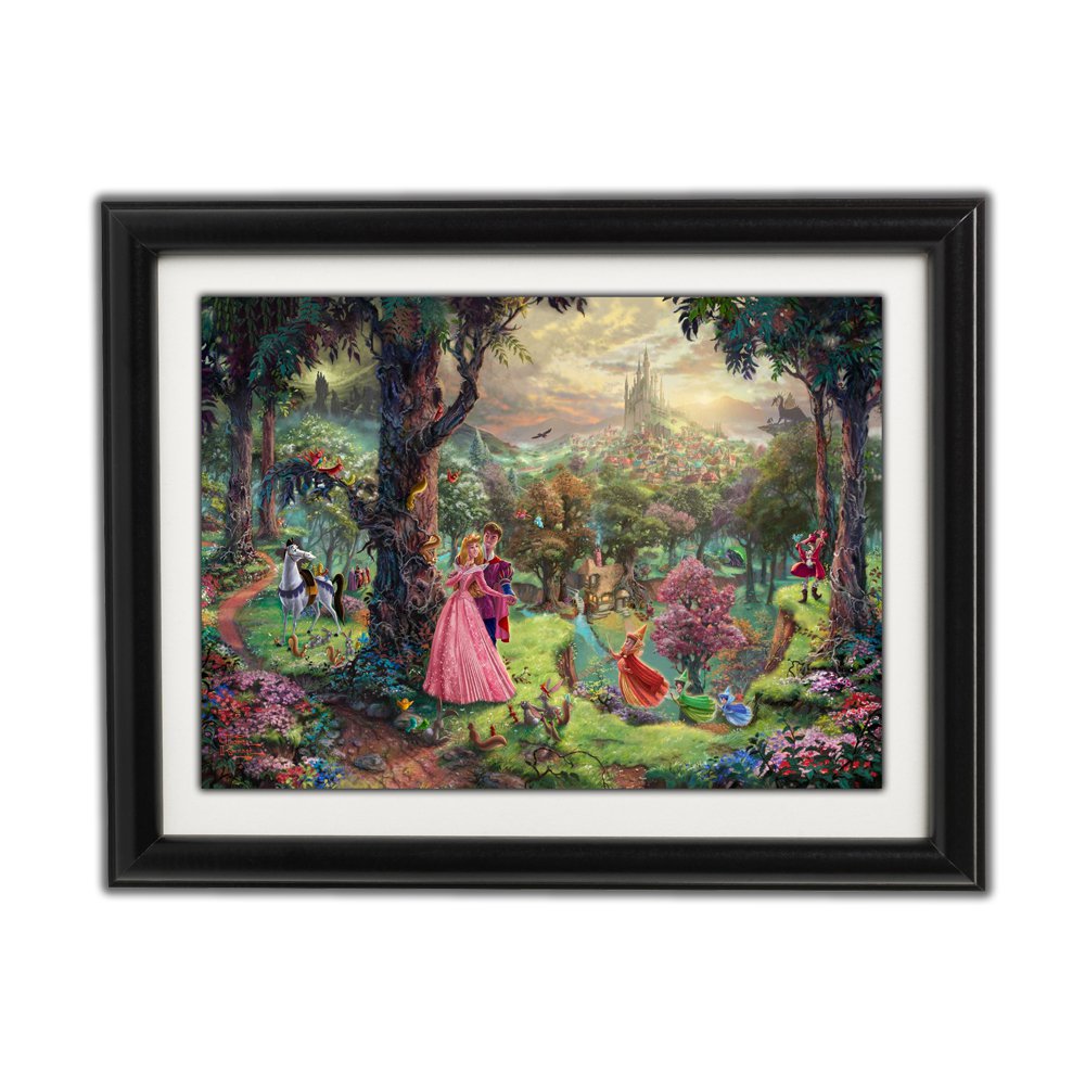Sleeping Beauty by Thomas Kinkade Disney Dreams Collection - Fully Framed