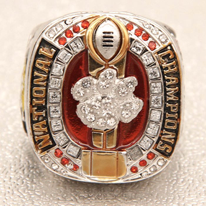 2016 Clemson Tigers National Championship Rings size 11