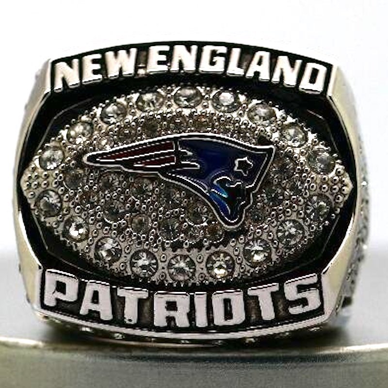 2007 New England Patriots AFC Championship Ring - #Brady -Size 11-No Box