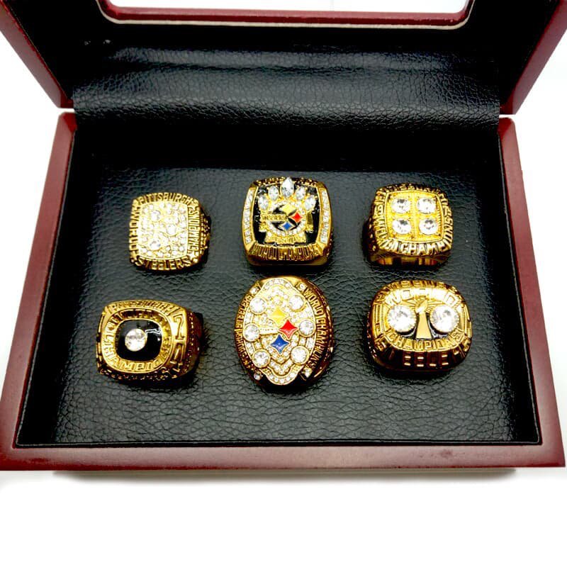 1975/1975/1974/1987/2005/2008 Pittsburgh Steelers Super Bowl ...