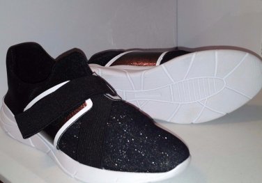guess black glitter sneakers