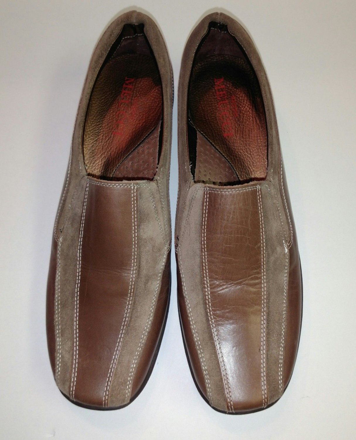 Sesto Meucci Italian Women's Tan Leather Slip On Loafer Comfort Shoes ...