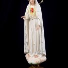 Sacred Heart of Mary Statue Immaculate Mary Heart Religious Figurine 19" - 48cm - FREE SHIPPING