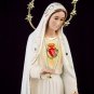 Sacred Heart of Mary Statue Immaculate Mary Heart Religious Figurine 19" - 48cm - FREE SHIPPING