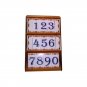 Tiles for Wall with Letters Numbers Spaces and End Corners Vintage Ceramic Tiles - FREE SHIPPING