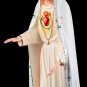 Sacred Heart of Mary Statue Immaculate Mary Heart Religious Figurine 15" - 38cm - FREE SHIPPING