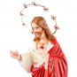 Statue Sacred Heart of Jesus Religious Figurine Immaculate Heart of Jesus  - 19" - FREE SHIPPING