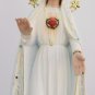 Sacred Heart of Mary Statue Immaculate Mary Heart Religious Figurine 22" - 55cm