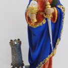 Statue Saint Barbara Religious Figurine Santa Barbara - 9" (23cm) Santa Barbara Statue Saint Barbara Religious Figurine Santa Barbara - 9" (23cm) Santa Barbara