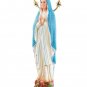 Our Lady Lourdes Virgin Mary Lourdes Statue Figurine Meteo Change Color - 9" - FREE SHIPPING