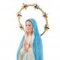 Our Lady Lourdes Virgin Mary Lourdes Statue Figurine Meteo Change Color - 9" - FREE SHIPPING