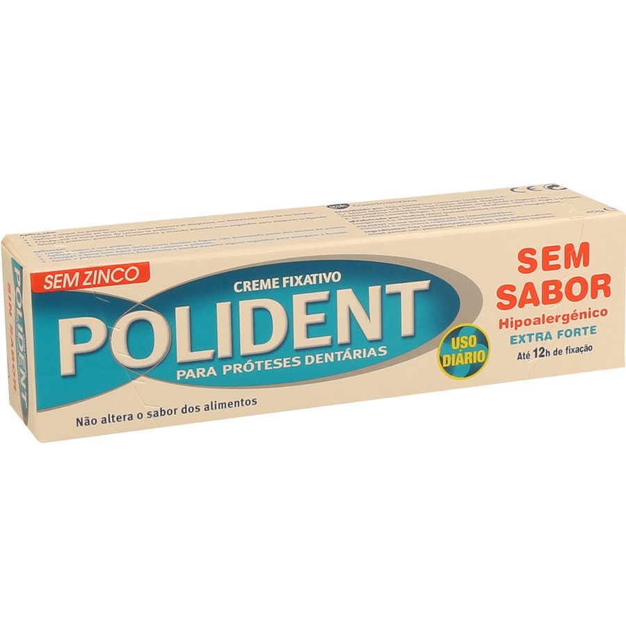 Polident Denture Adhesive Cream 40g 1.41oz Fixating Cream POLIDENT