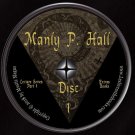 Manly P Hall Audio Lectures Series & Alchemical Manuscripts 3 DVDs+ Ebooks & Vid