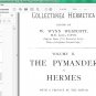 Hermetic Occult Book Set Lot ., Emerald Tablets of Thoth Atlantean, Hermes
