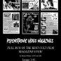 Psychotronic Video Magazines Set Full Run of the Best Cult Film Magazine Weldon