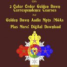Complete Golden Dawn System of Magic Magick Regardie Crowley Audio Book Video DD