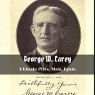 George w Carey 8 Book Set Lot Digital God-Man Biochemic Zodiac Salt Tree of Life