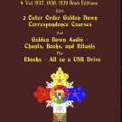 Complete Golden Dawn System Of Magic Magick Regardie Crowley Book of Wisdom