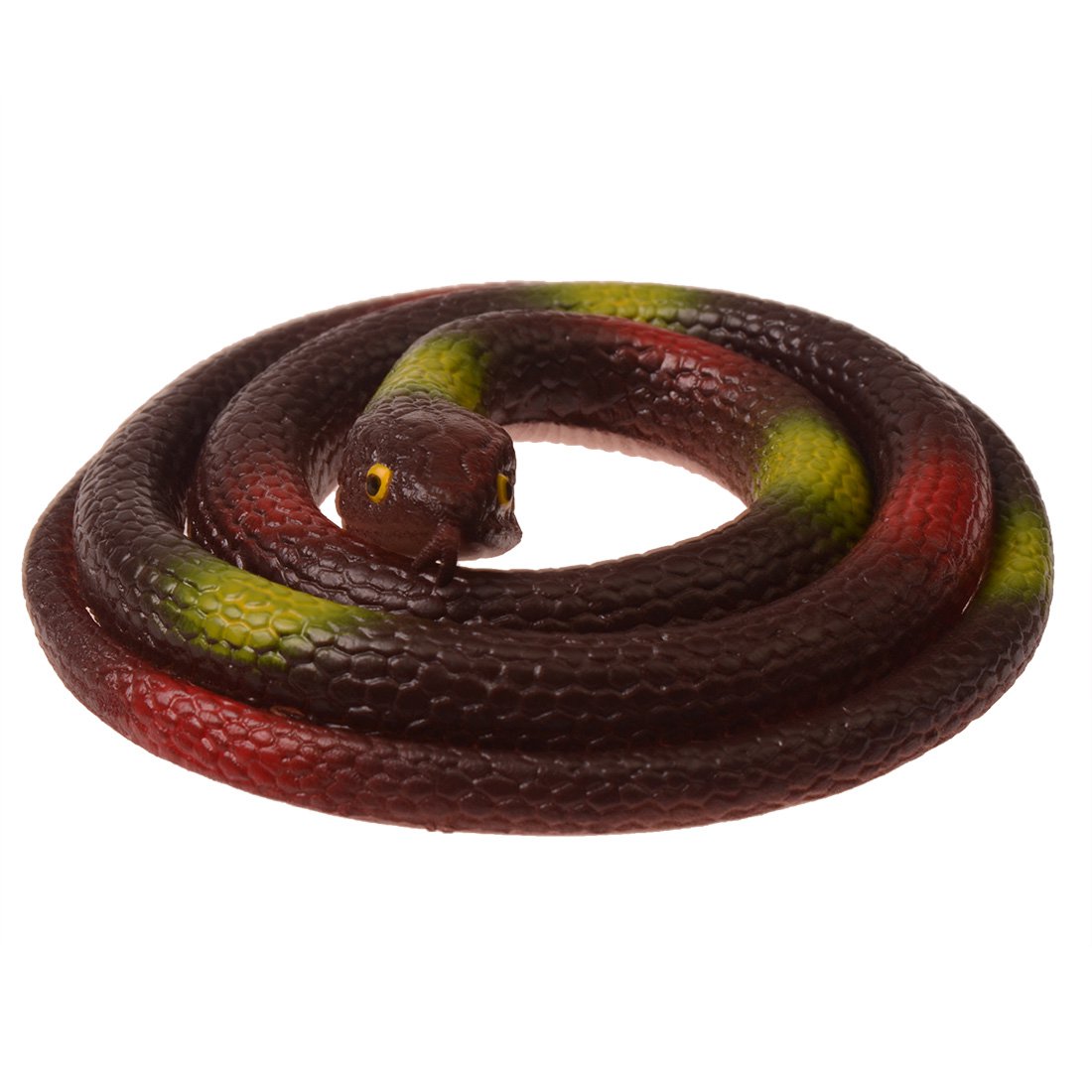 Realistic TPR Snake Toy Super Stretchy Trick Prop Children's Gift Toy ...