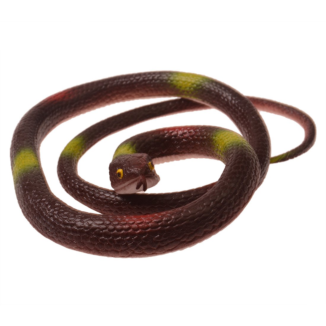 Realistic TPR Snake Toy Super Stretchy Trick Prop Children's Gift Toy ...