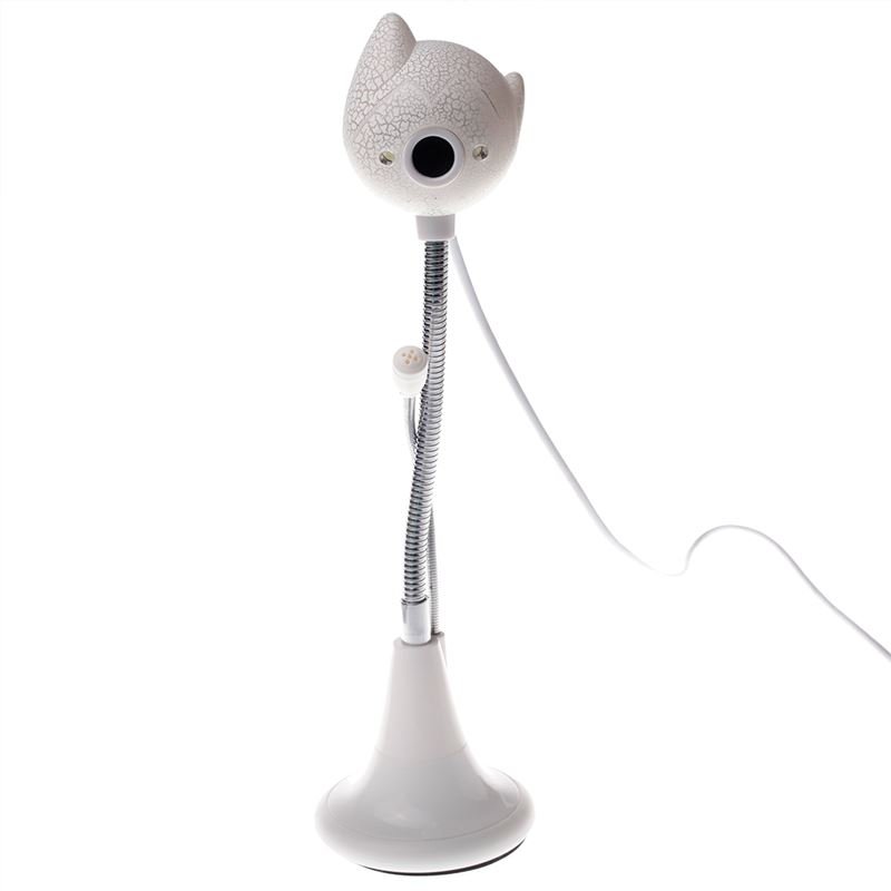 MMSM Colourful Breathing Lights Owl Shape Vertical Camera with