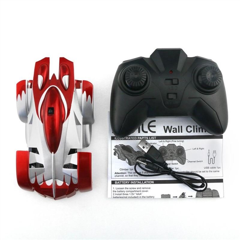 Multifunctional RC Wall Climber Mini Climbing Car Kids Electric Toy 9920L