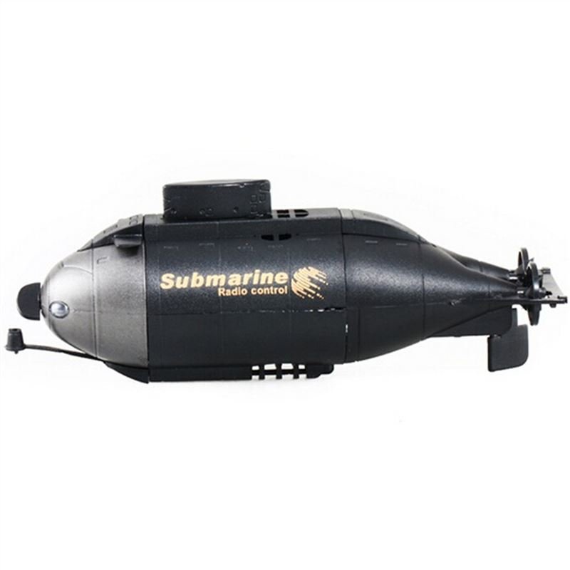 Jin Guang 777-216 Mini 6-Channel Remote Control Submarine Black Black