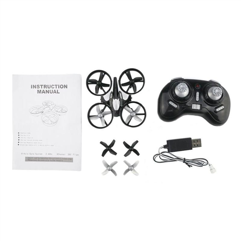 H36 Mini RC Drone Quadcopter Headless Mode One Key Return Six Axles Helicopter