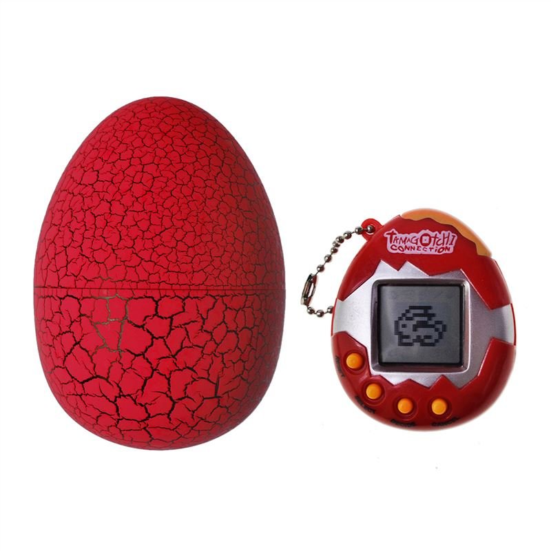 RNC Electronic Pet Virtual Pet Digital Pet Toy Egg Packing Red Red