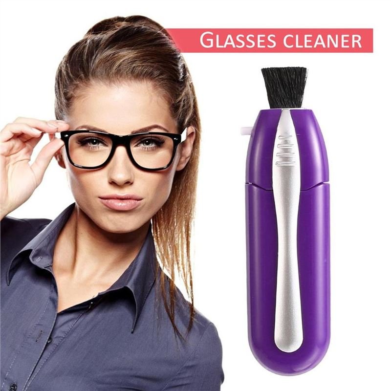 Product Name Eyeglass Sun Glass Glasses Cleaner Portable Lens Spectacles Cleaner Soft Brush