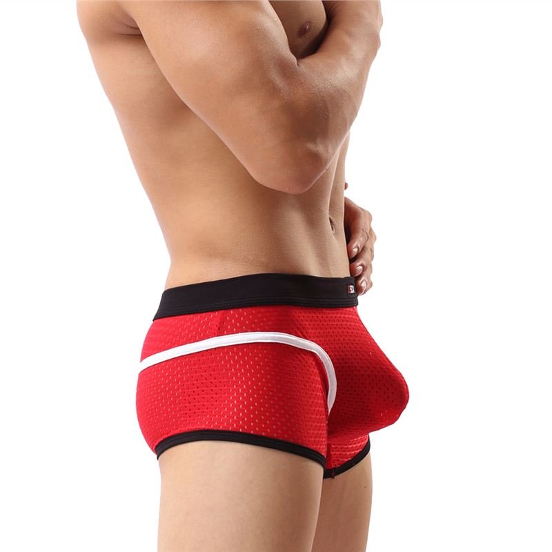 Men Underwear Jjsox Series Jj24 Boxer Shorts Red Red