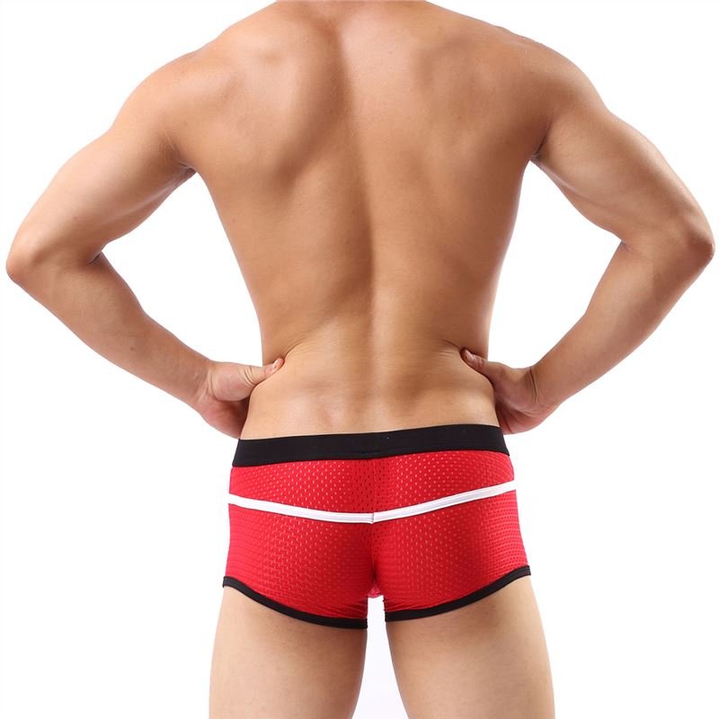 Men Underwear Jjsox Series Jj24 Boxer Shorts Red Red