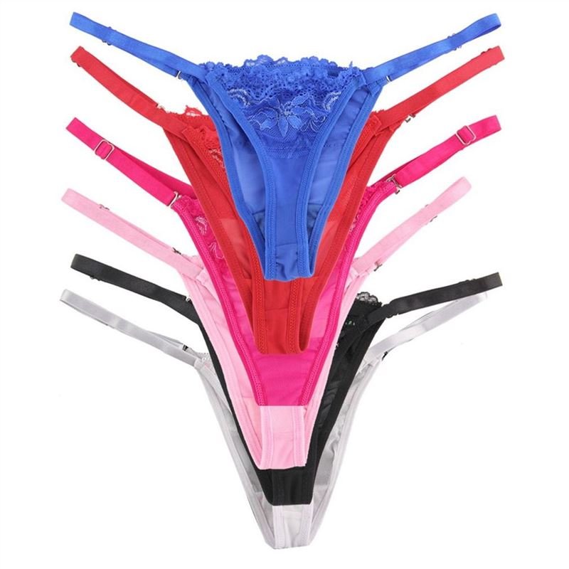 Women Ladies Sexy Thongs Gstring Vstring Panties Knickers Lingerie