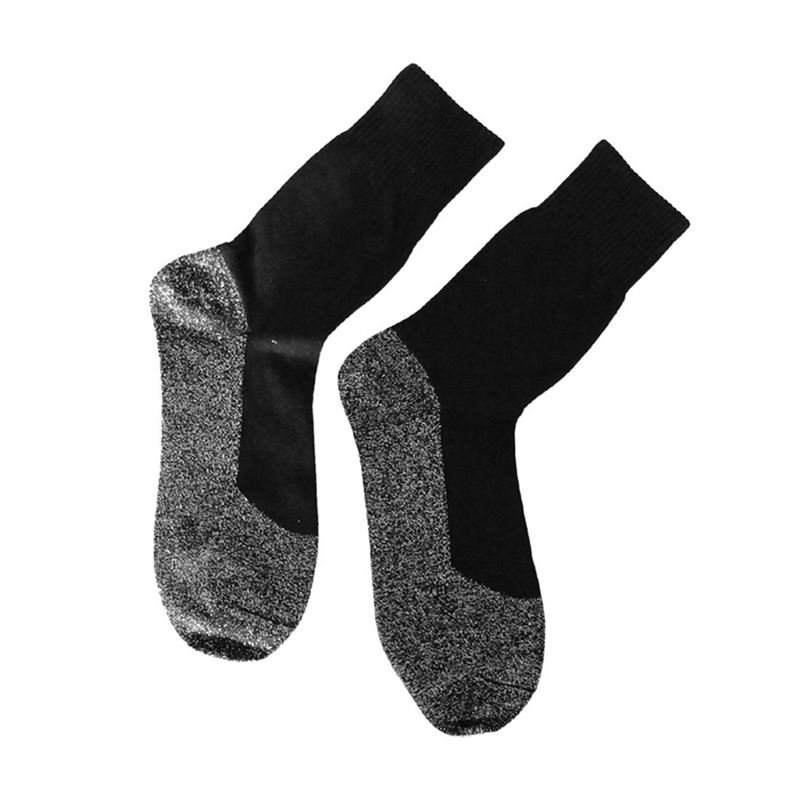 1 Pair Set 35 Degrees Aluminized Fibers Socks Winter Keep Feet Warm Socks