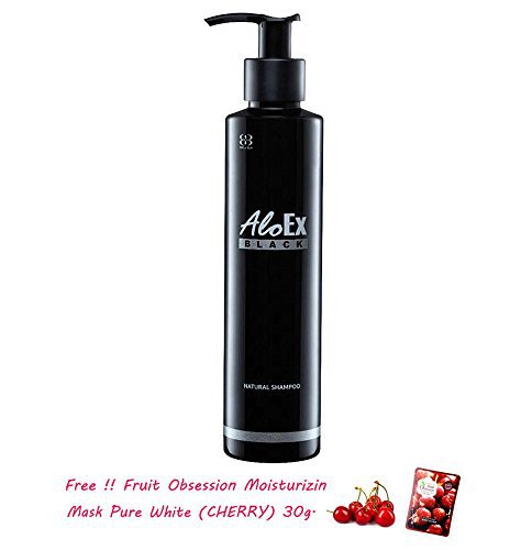 ALOEX BLACK HAIR REGROWTH SHAMPOO 200ML HAIR LOSS HAIR GROWTH REGROW