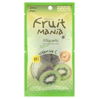 Fruit Mania : Dehydrated Kiwi Natural 100 (50 g) Made in Thailand