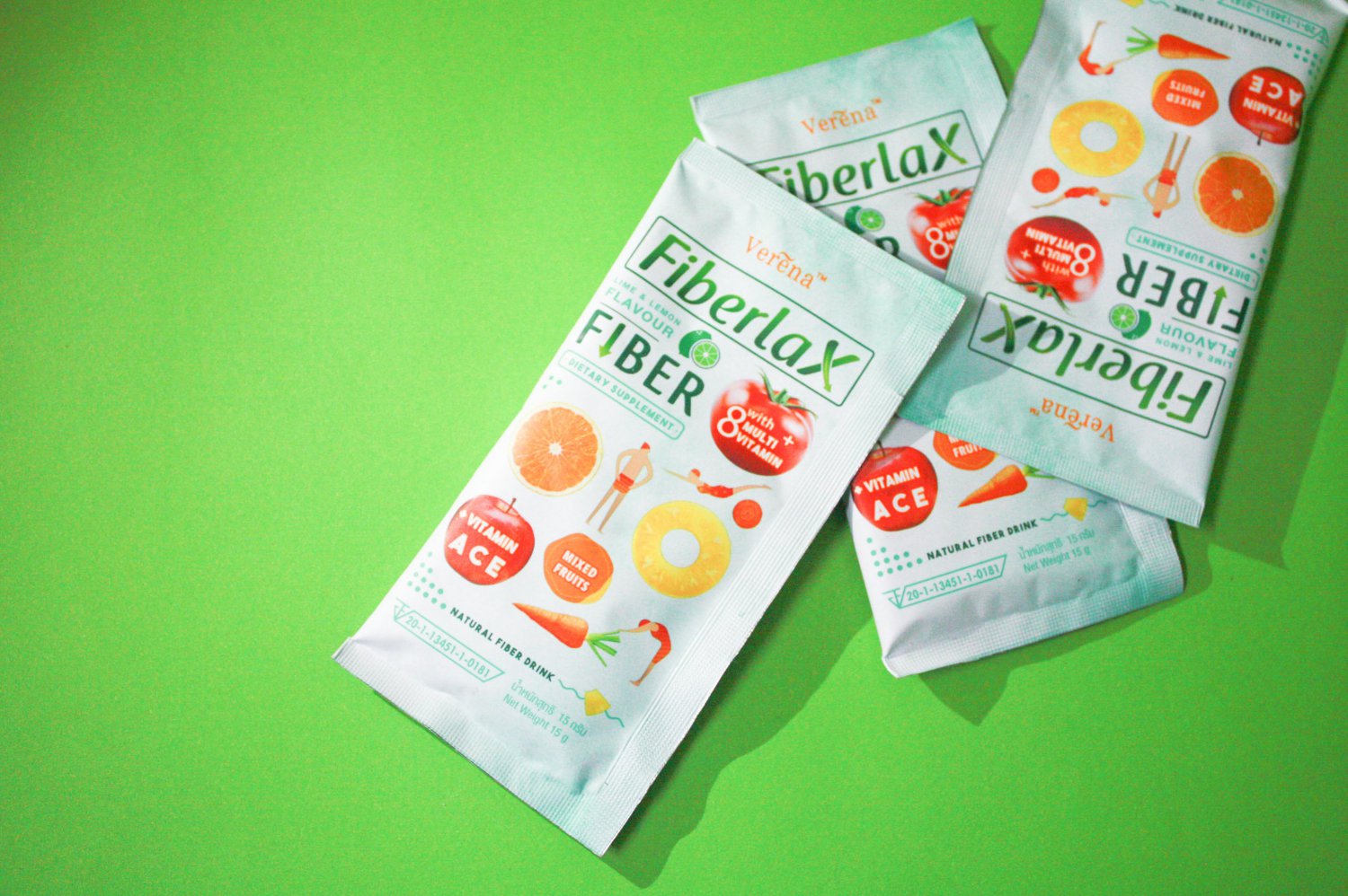 Fiberlax Natural Fiber Drink Detox for Weight Loss Dietary Supplement