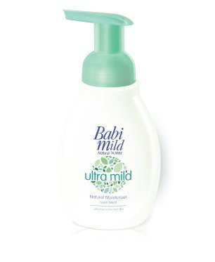 Babi Mild Naturaln Mild Ultra Mild Natural Moisturizer Foam Wash Sens