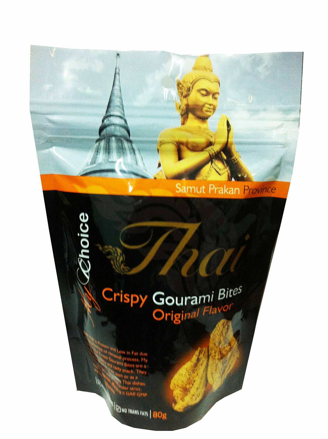 3 Packs of Crispy Gourami Bites Original Flavor Deliicious Snack From