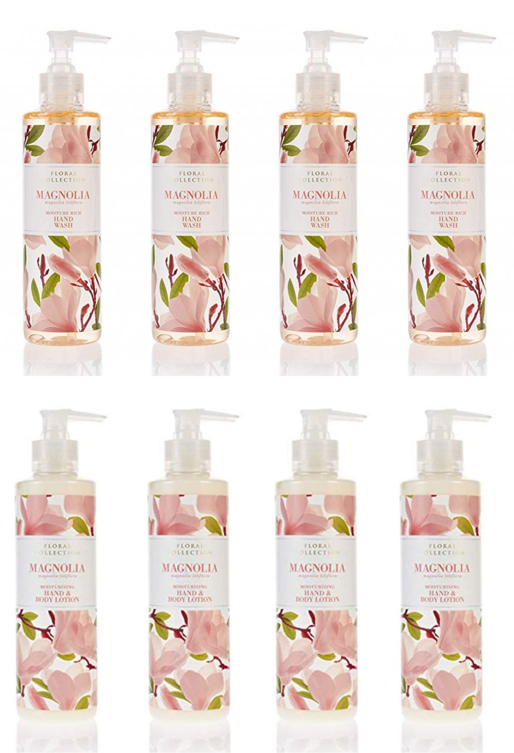 MARKS & SPENCER Magnolia Hand & Body Lotion 250 ml (4 Pack). MA