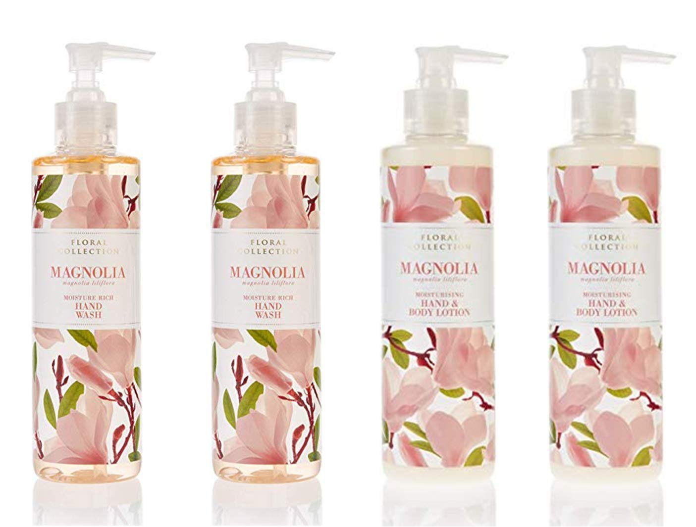 MARKS & SPENCER Magnolia Hand & Body Lotion 250 ml (2 Pack). MA