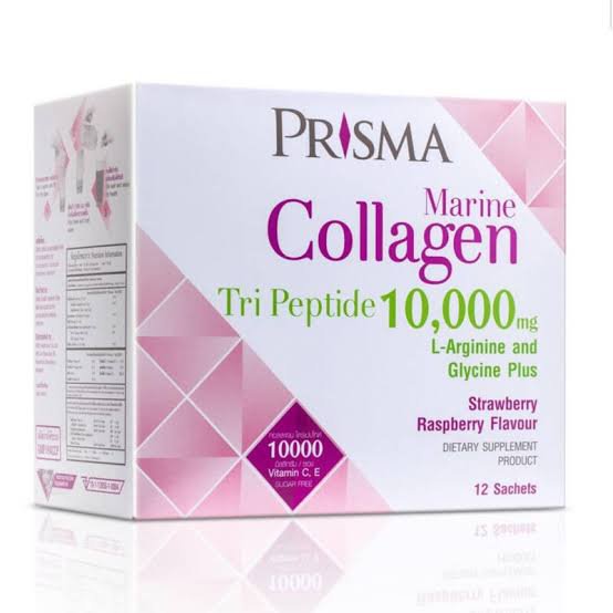 Prisma Marine Collagen Tripeptide 10000 mg Vitamin C ,E Sugar Free