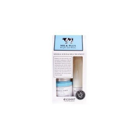 New Scentio Milk Plus Mineral Scrub & Milk Treatment