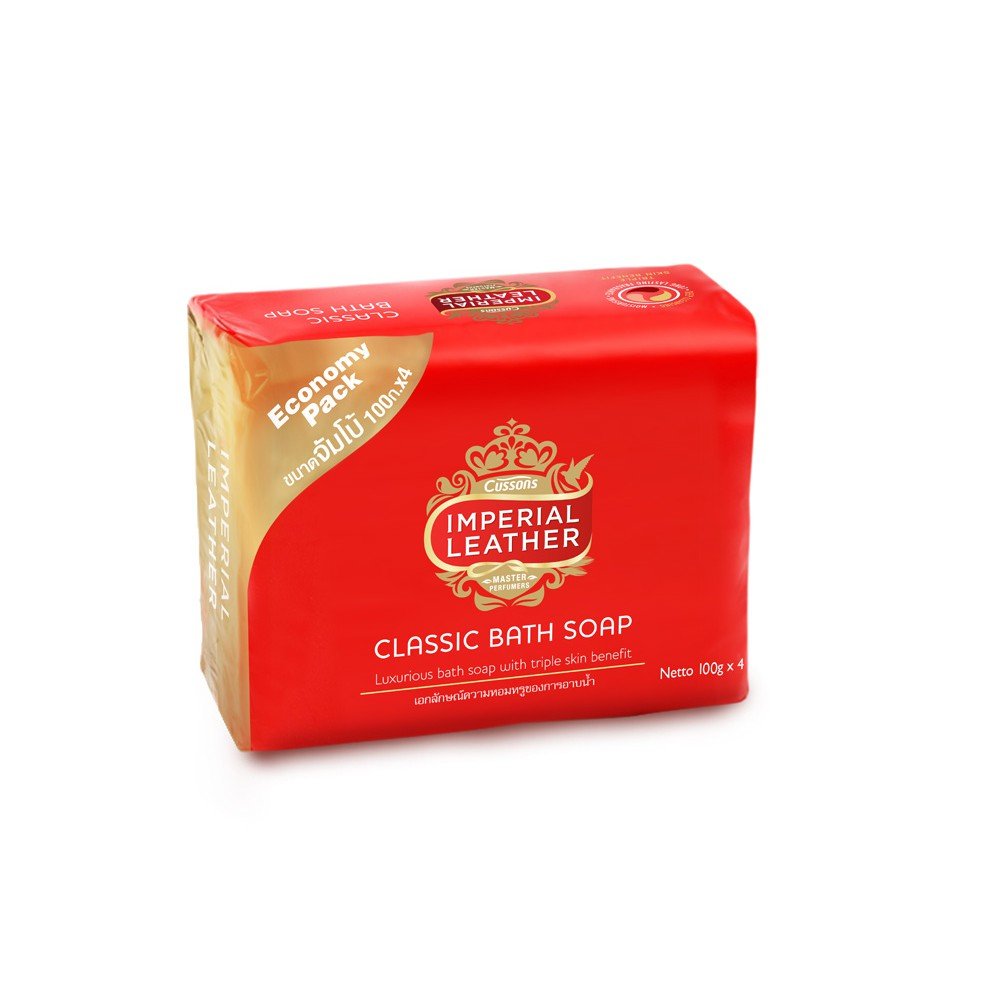 Cussons Imperial Leather Soap England 4.40-Ounce Units (Pack of 4)