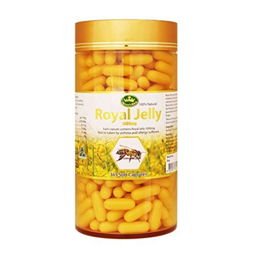Natures King Royal Jelly 1000 Mg. 365 tablets